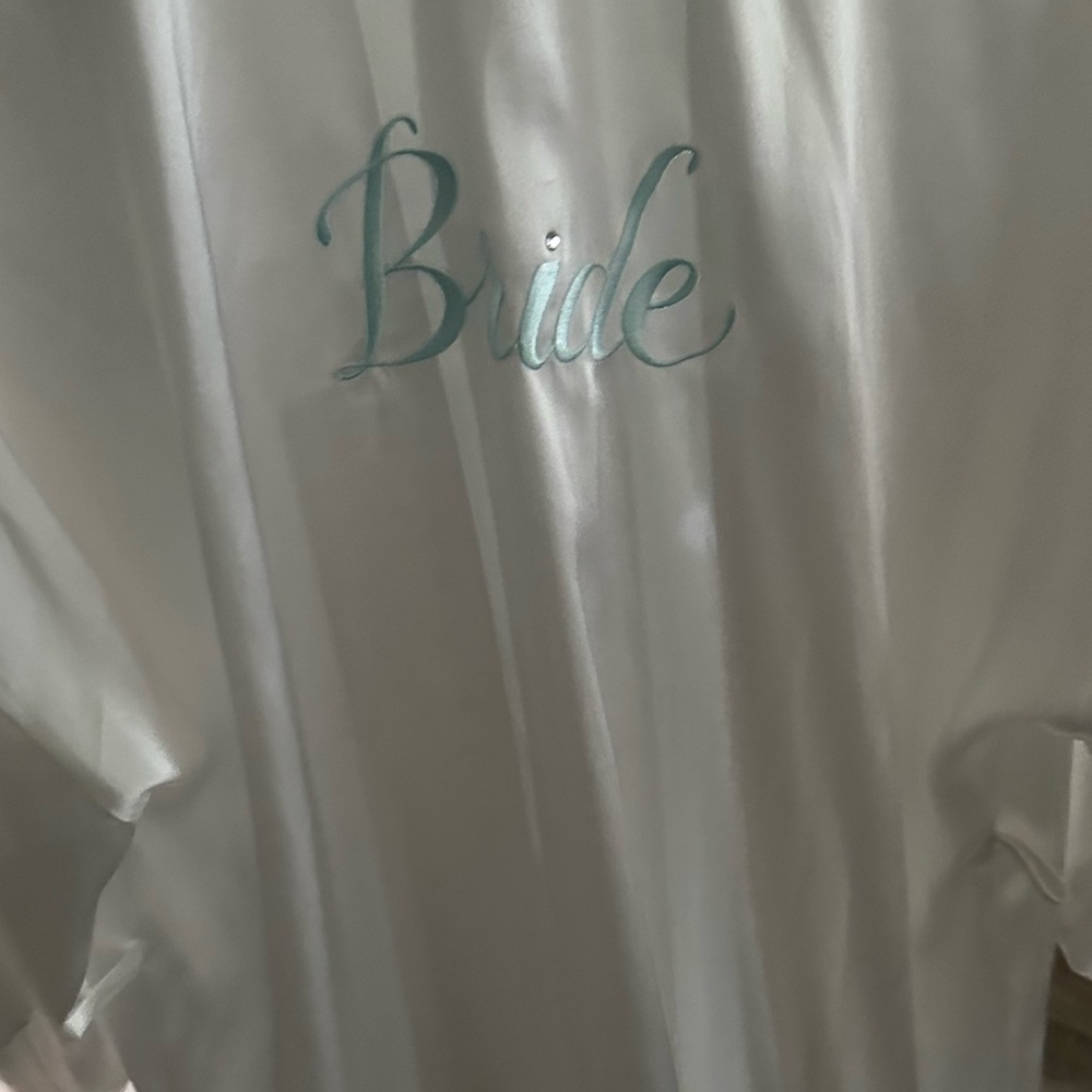 Brand new never worn BRIDE robe